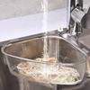 1pc Sink Triangle Drain Basket Stainless Steel Kitchen Residue Filter NetBasket Leakage Wash Vegetable Basket Storage Shelf