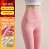 Women's High Waist Seamless Thermal Velvet Pants - Thick, Soft, Cotton Wool for Autumn Wear