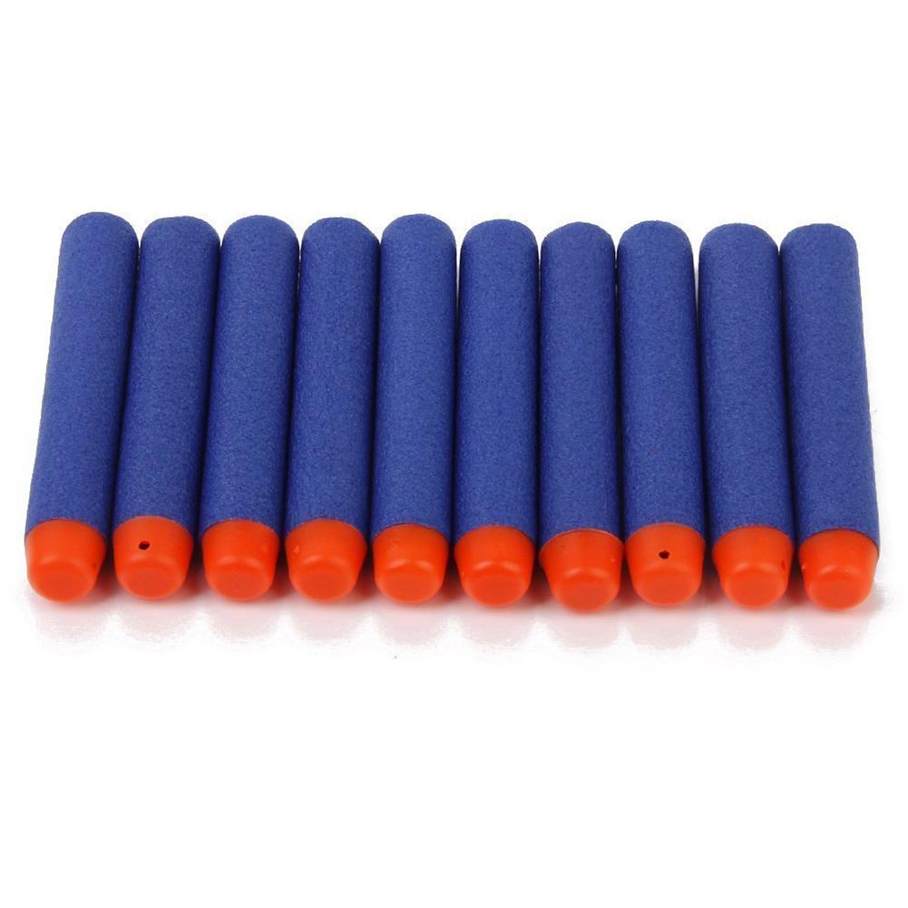 100PCS For Balls Soft Hollow Hole Head 7.2cm Refill Darts Toys for Series Blasters Xmas Kid Children Gift