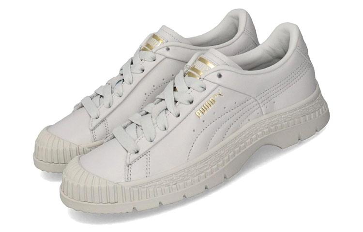 Women's Sneakers Puma Wmns Utility Leather 'Glacier Gray'