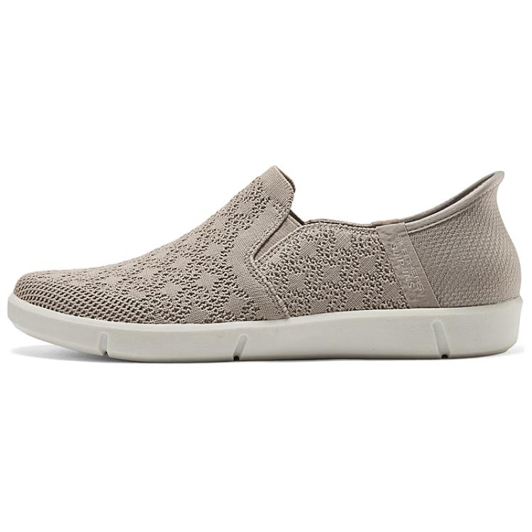 Skechers Cushioning Breathable Low top Casual Shoes Women's Taupe 100426-TPE