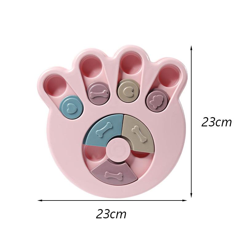 Interactive Cat Dog Puzzle Toy Slow Food Bowls for Cats Small Dogs Kitten Pet Training Toys Improve IQ Game Juguetes Para Gatos