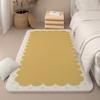 Imitation Cashmere Fresh Household Absorbent Anti-Slip Bedroom Bed Blanket Living Room Rug Fully Carpeted Home Decoration