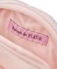 De Charm Cotton Candy Round Pouch Charm for Pink Beige [Maison Fleur] Women,