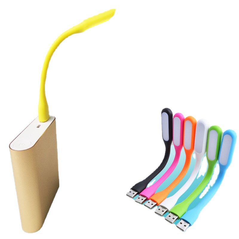 Портативная USB светодиодная настольная лампа для защиты глаз с функцией Power Bank - Мини ночник в подарок