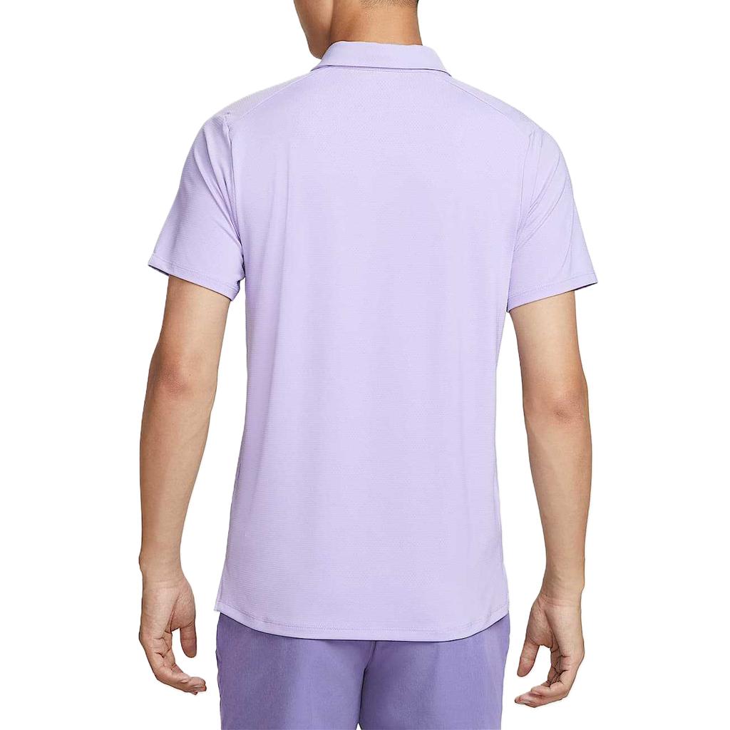 Nike Мужское теннисное поло с молнией Court Advantage Dri-FIT FZ6908-515