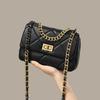 New Autumn and Winter Crossbody Bag Genuine Leather Women's Bag Xiaoxiangfeng Commuting High-end Shoulder Bag