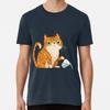 Cat Tipping Glass T-Shirt S-5XL Best T-Shirt