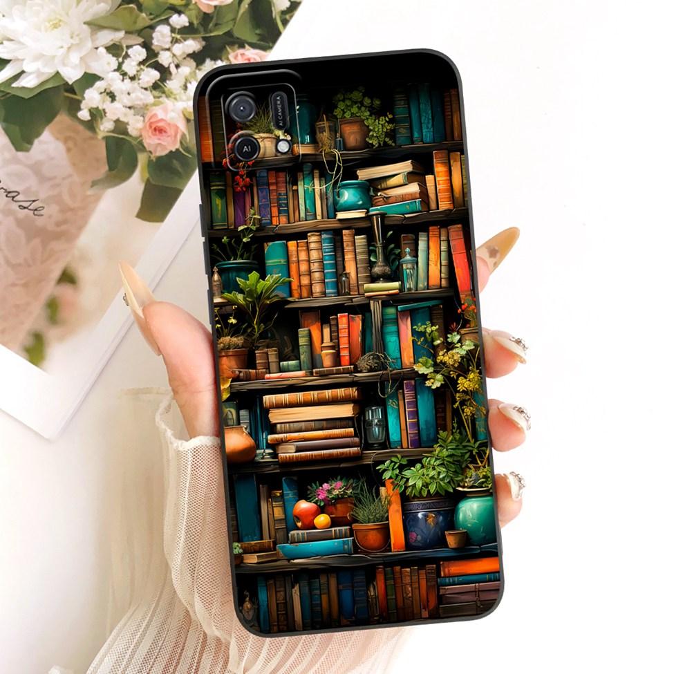 Для Oppo A16k CPH2421 Чехол Для Oppo A16e CPH2421 Чехол Модный Мультяшный Милый Смешной Расписной Силиконовый Чехол Для Телефона