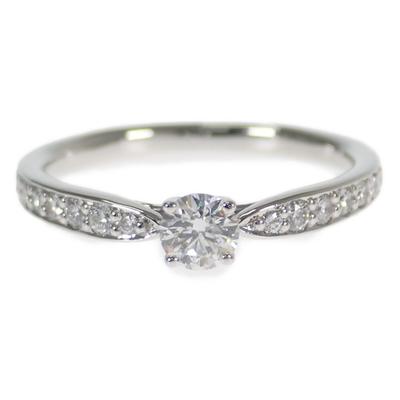 TIFFANY&Co. # 10(Размер Японии) кольцо Pt950Платина Женское