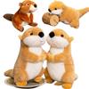 Simulation 20cm Marmot Groundhog Beaver Artificial Plush Toy Decor Funny Animals Toys Birthday Halloween Presents for Boys Girls
