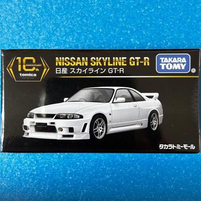 Б/у Tomica Premium Nissan Skyline GT-R R33 Takara Tomy Mall Оригинальное Ограниченное Переиздание
