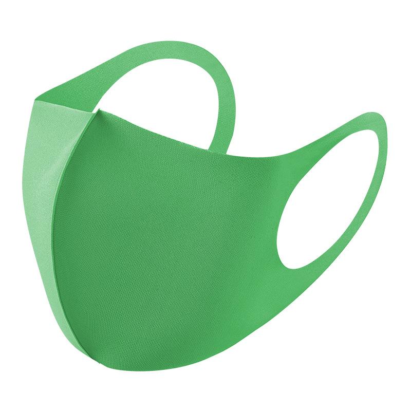 Ледяная шелковая маска, противопыльная хлопковая маска для рта, противотуманная черная стерео 3d маска, респиратор, Хэллоуин, косплей, тушь для ресниц, тушь для ресниц