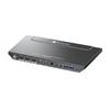 AV Access KVM Switch Docking Station 2 HDMI Ports for Dual Fast Charging Ethernet Ports For Connects 2 Desktops and 1 Supports Includes EDID Emulation