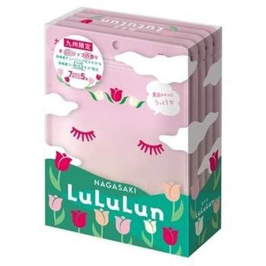 Face mask pack LuLuLun Kyushu (Tulip scent) 7 sheets 5 bags