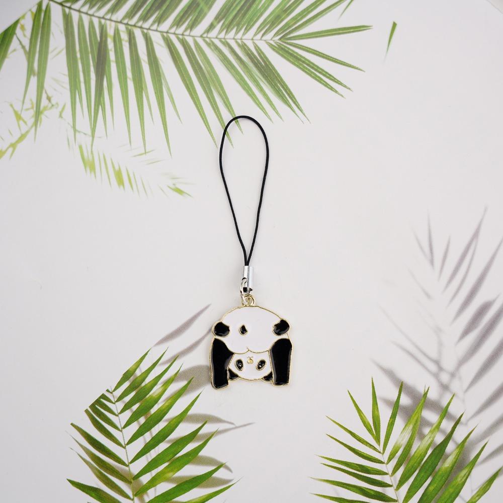 Panda Cute Phone Strap Animal Mobile Phone Pendant Cellphone Rope Phone Charm Lanyard Bag Pendant