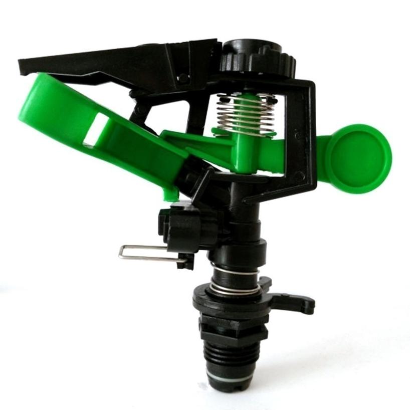 1 шт. Регулируемая на 360° дождевальная насадка для газона, пластиковая роторная насадка, сельскохозяйственное орошение, садовое озеленение, распылительная насадка