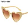 Heart-Shaped Sunglasses Vintage Sunglasses UV400 Protection Clout Goggle Love Heart Sunglasses Retro Eyewear Women's Accessories