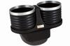 ALCABO Drink Holder, Black with Ring and Cup, for Toyota Prius ZVW30, Right-Hand Drive, AL-T116BS
