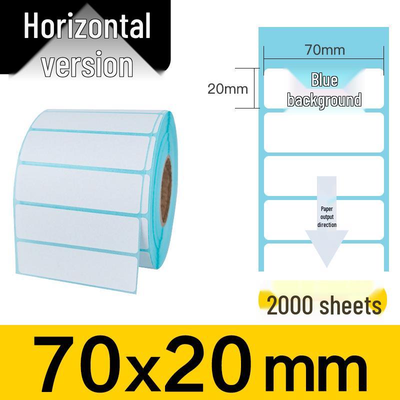 100x100x150mm Three-Proof Self-Adhesive Thermal Label Paper for Barcode Printing