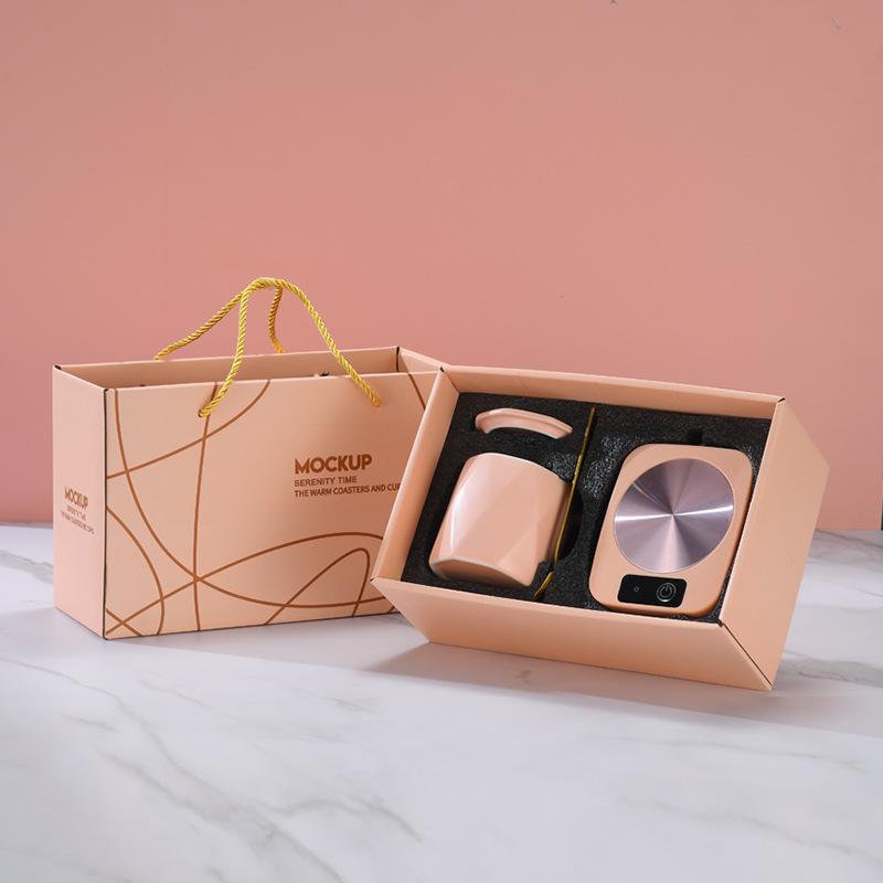 Умная подогреваемая подставка: Чашка с контролем температуры 55° и подогреватель молока