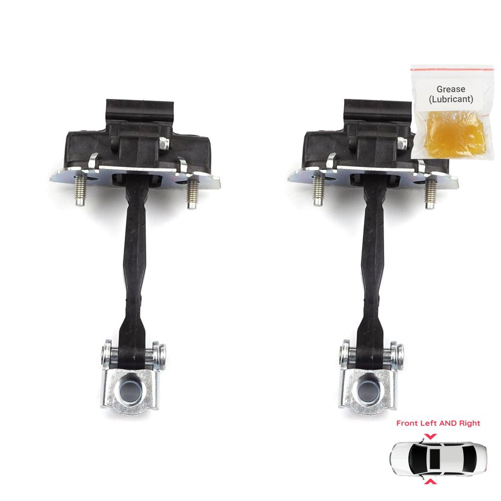 EDP1279-1 2 Pieces Front Door Hinge Stop Check Strap Limiter for Fiat 500X 334 2014-On 51939940