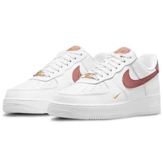 Nike Air Force 1 '07 Essential Low Белые Розово-коричневые Ж - CZ0270-103
