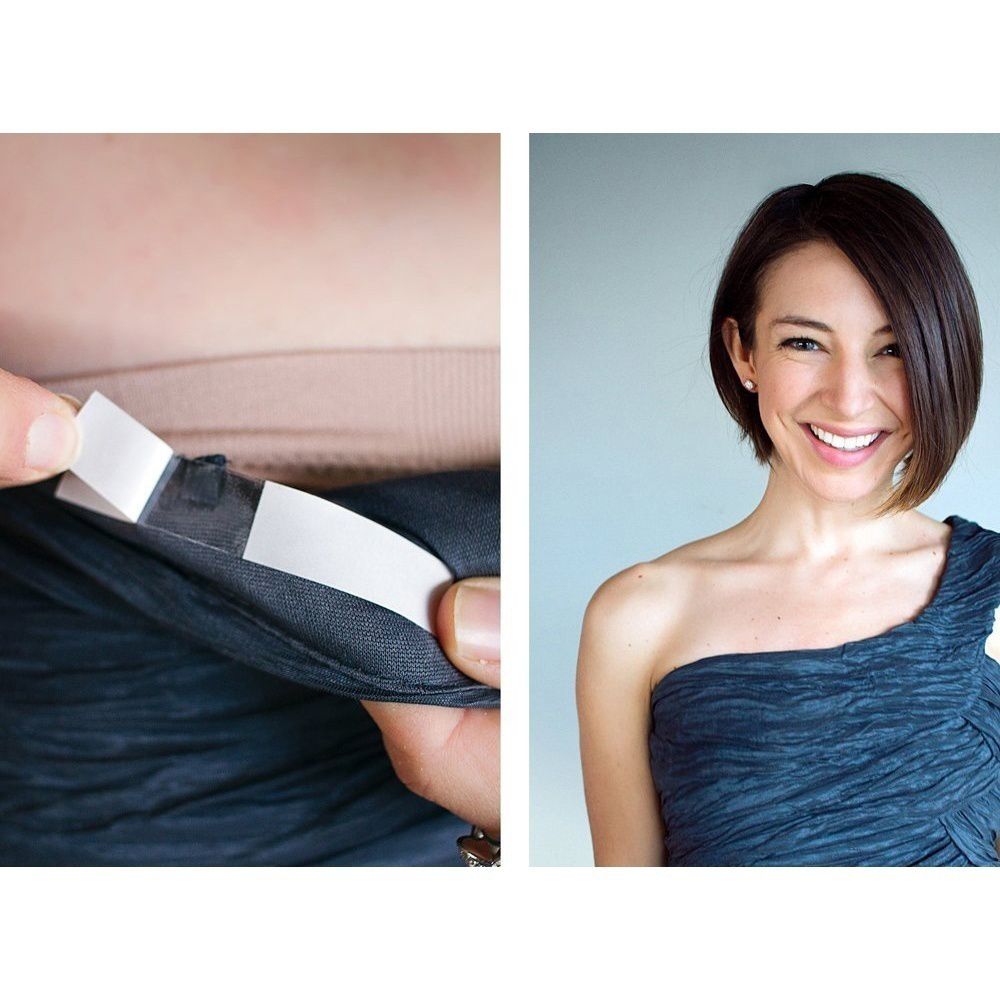 Водонепроницаемая лента для бюстгальтера, липкая двухсторонняя клейкая лента для бюстгальтера, невидимая лента для нижнего белья, лента для тела