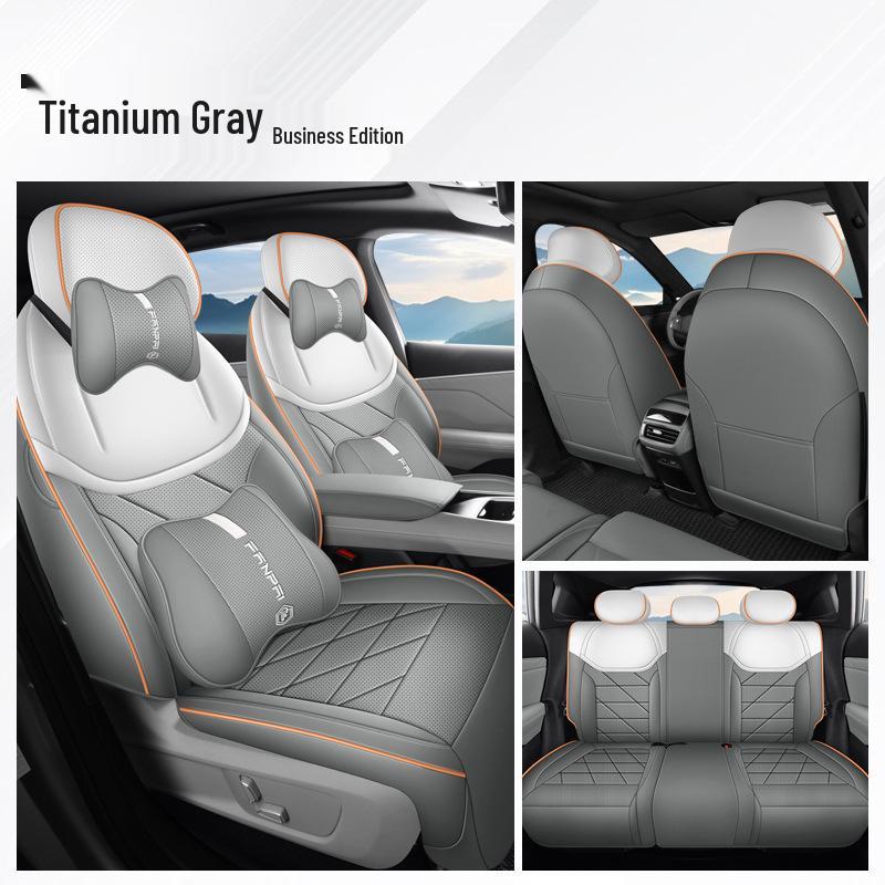 Полностью кожаные чехлы на сиденья автомобиля для Changan Deepal S05 2025 года, 5-местный, всесезонные, полное покрытие