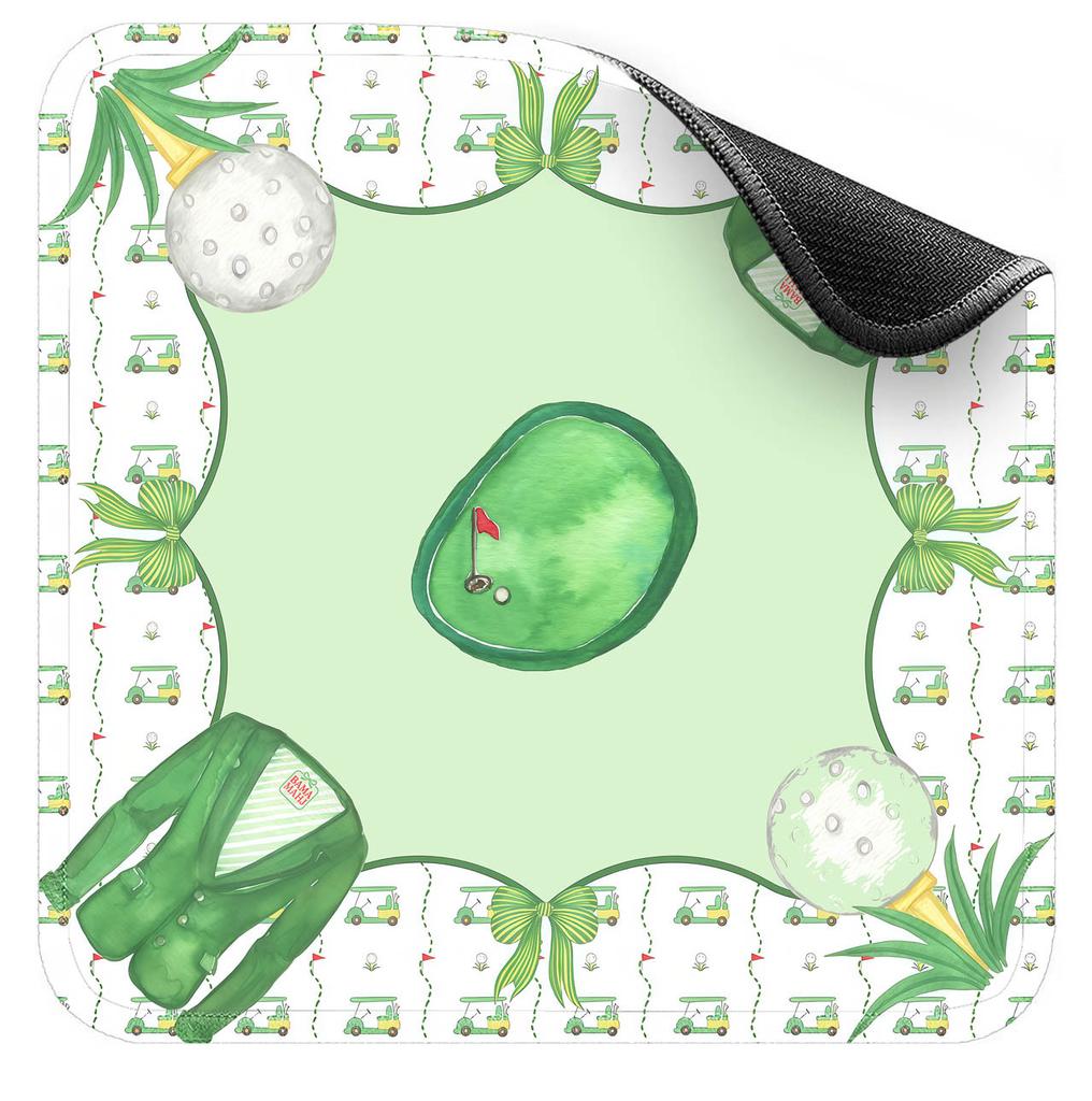 Luxurious Durable Hand-Painted Foldable Slip-Resistant Eco-Friendly Handmade Rubber America Mahjong Mat Smooth Entertainment