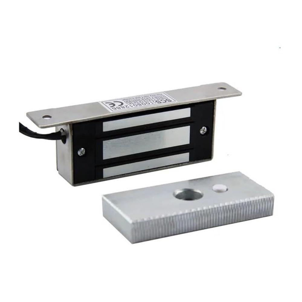 60KG/100Lbs Electric Lock 12V/24V Door Access Control Heavy Duty Electromagnetic Lock Door Access