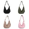 Casual Womens Corduroy Crossbody Bag With Inner Compartments And Soft Structure For Everyday