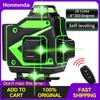 16 Lines 4D Laser Level Green Line Self-Leveling 360 Horizontal And Vertical Super Powerful Laser Level Green Beam Laser Level