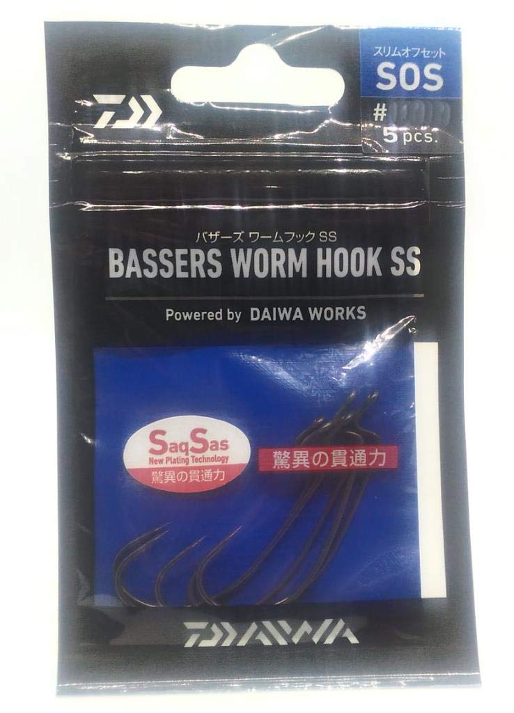 Daiwa Worm Hook 838979 Basser's SS-SOS #2/0