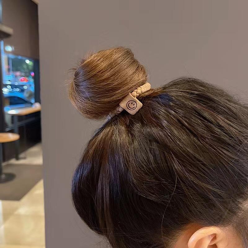 Минималистский набор резинок для волос Twist, мягкие, эластичные, повседневные, универсальные резинки для волос с хвостиком