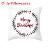 С Рождеством Наволочка Рождественский Дом Диван Декоративная Подушка Чехол Принт Украшение