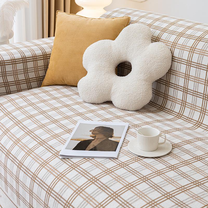 Sofa Cover Ins Style High-quality Slipcover Chenille Sofa Towel Anti-cat Scratch Sofa Cover Four Seasons Universal Sofa Blanket