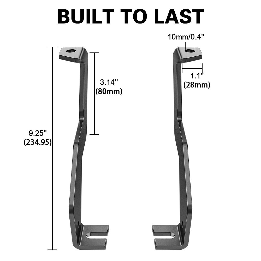 Для Ford F150 2004-2014 Петля капота Светодиодный кронштейн для установки на водосток Кронштейн для рабочего света для Svt Ratpor 2010-2014