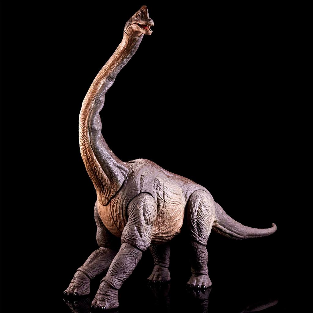 Коллекция Mattel Jurassic World Hammond Brachiosaurus, максимальный возраст 109 лет и HNY77 (МИР ЮРСКОГО ПЕРИОДА) [Общая длина приблизительно. см] [Игрушка динозавр] [8