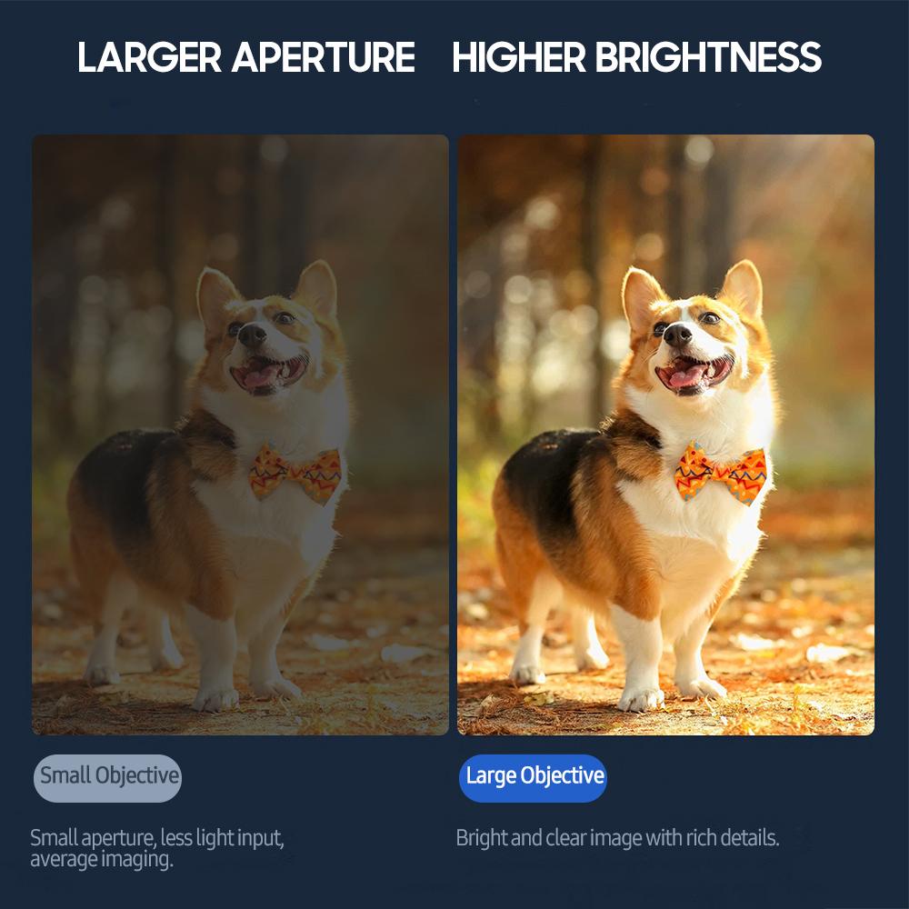 Бинокль 20x50 с низкой освещенностью, ночным видением, призмой BAK7, водонепроницаемый бинокль со шнурком для переноски