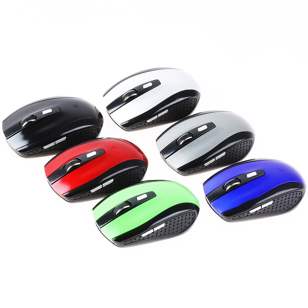 Colorful Portable Mini 2.4GHz Wireless Mouse Gaming Mice USB Receiver
