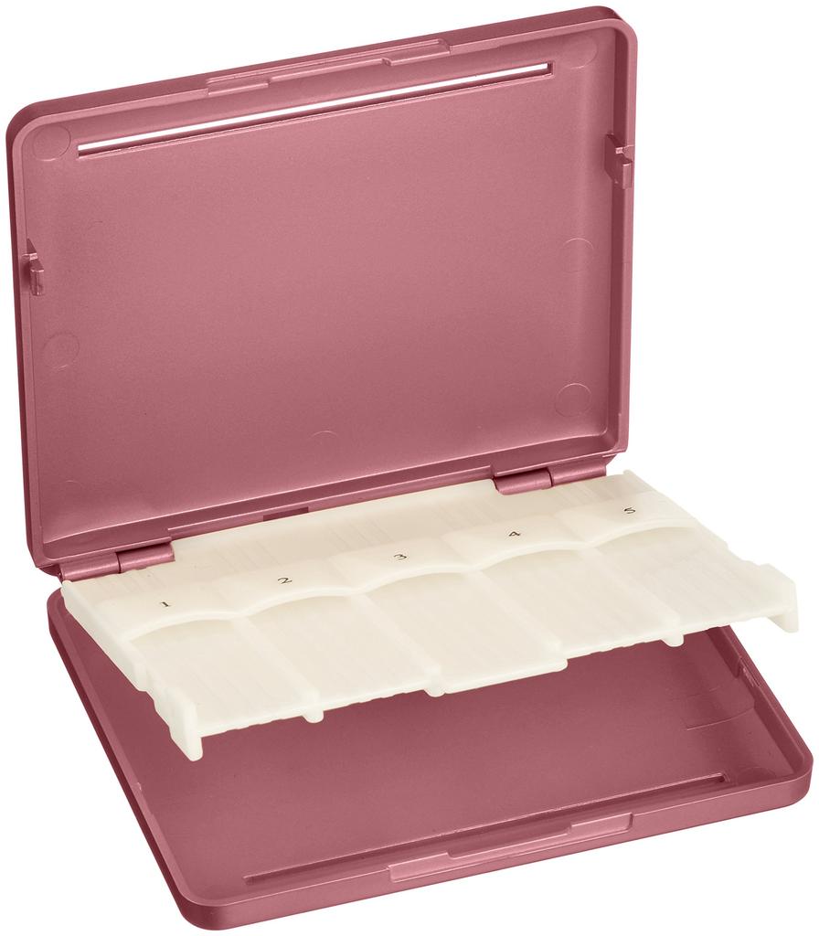 Nonaka Boeki Nonaka альт саксофон пластиковый футляр для тростей с логотипом Selmer на 10 штук цвет сакура розовый