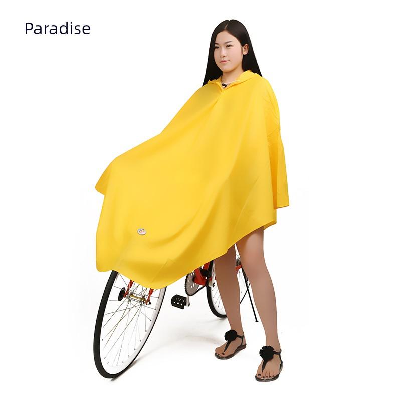 Paradise Bicycle Mountain Bike Single-Person Adult Male and Female Student Riding Waterproof Thickened Electric Raincoat Poncho