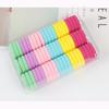 Good Hairband Cute Hair Band Candy Rubber Bands Hair Accessories 66pcs Box Kids Girl Elastic Hair Rope