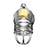 Chastity Device 072LABO MIU0463 Alloy Steel with Shorts for Men