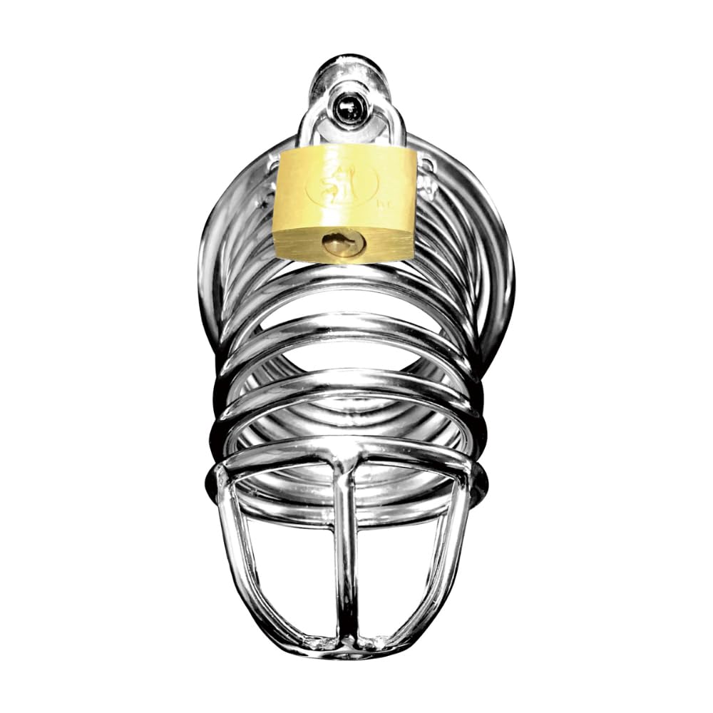 Chastity Device 072LABO MIU0463 Alloy Steel with Shorts for Men