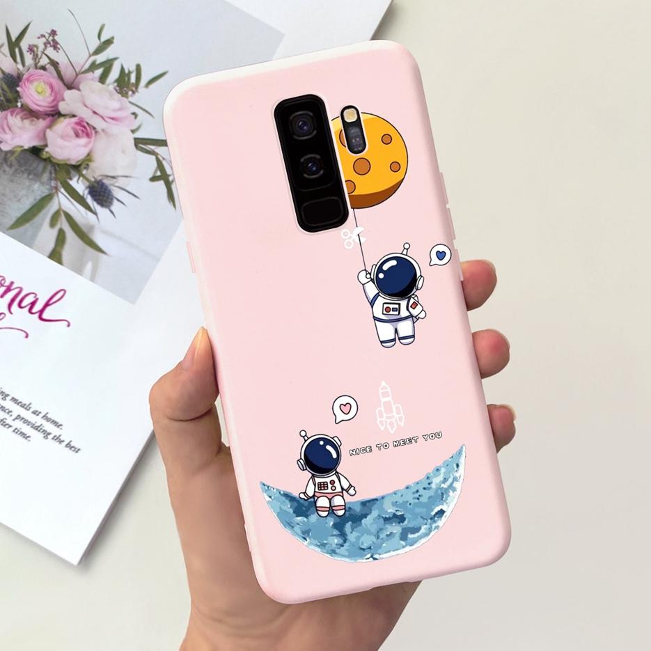 Чехол для Samsung Galaxy S9 Plus Милый мультяшный динозавр Мягкий силиконовый чехол для телефона Для Samsung S9 Plus S9+ GalaxyS9 Задняя крышка