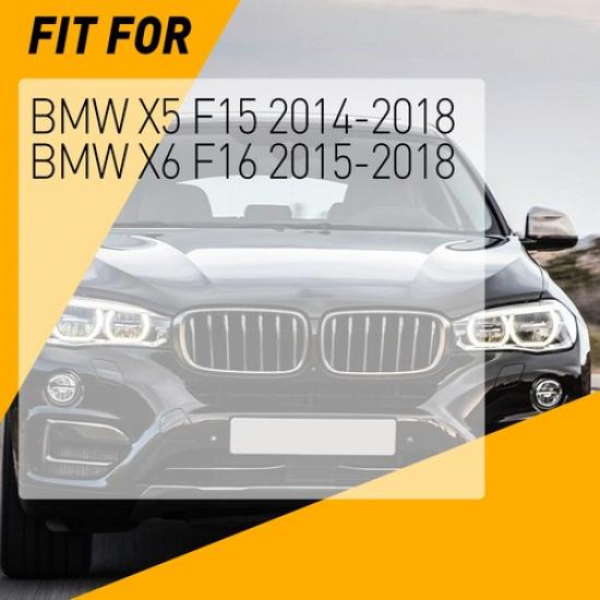 Black For X5 BMW X6 F15 F16 F85 Interior Door Panel Pull Handle Trim Right EXV