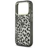 Guess Leopard Glitter Magsafe Case For Iphone 17 Pro Protection