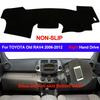 Для TOYOTA RAV4 2006 - 2012 Коврик на панель Силиконовая накладка на приборную панель Праворульный